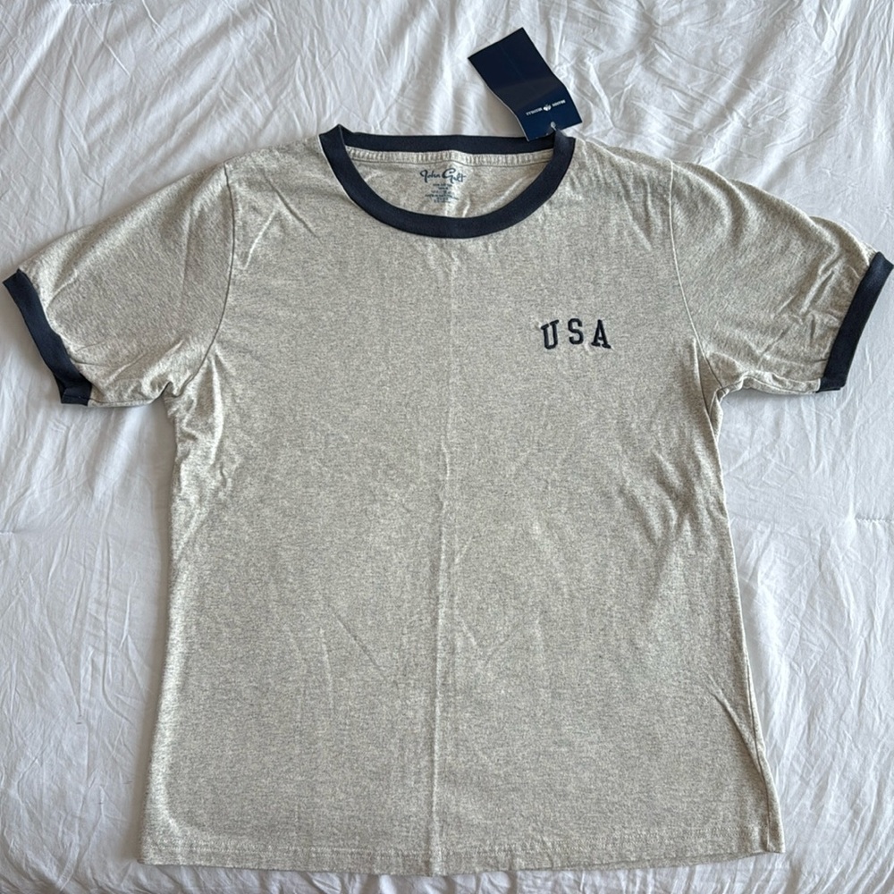 Brandy Melville USA Ringer Tee